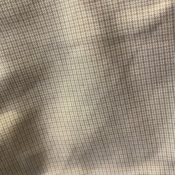 Daniel Cremieux Signature Collection Cream & Tan Dress Shorts. Sz. 32 Polyester - Picture 9 of 10